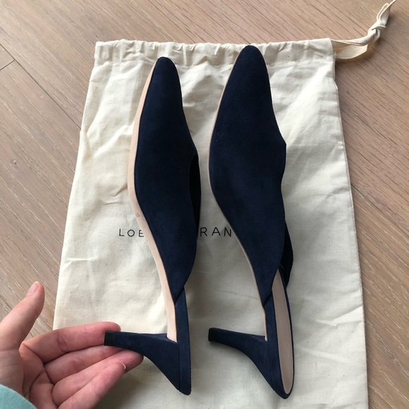 Loeffler Randall Navy Blue Women's Shoes - Picture 7 of 10